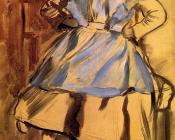 埃德加 德加 : Portrait of Giulia Belleli